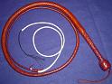 6ft Saddle Tan 12 plait Indiana Jones Bullwhip C